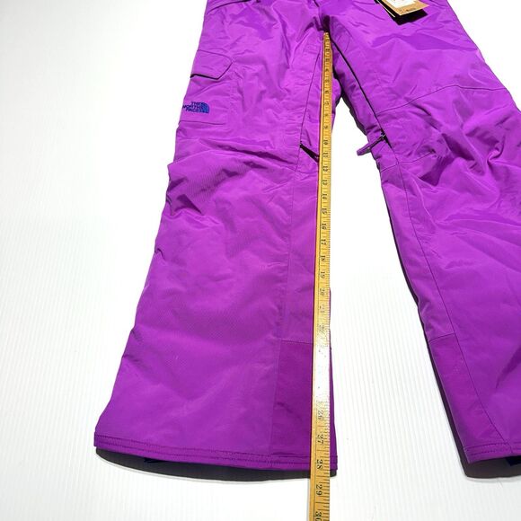 The North Face Women’s S Pink Purple Insulated HyVent cargo Ski Snow Pants NWT - Picture 12 of 15